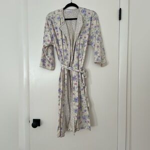 Carole hochman night dress gown robe USA M